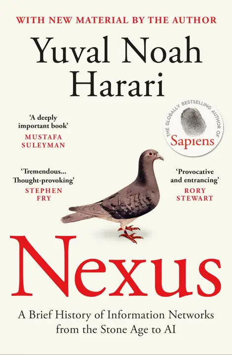 nexus-a-brief-history-of-information-networks-by-yuval-noah-harari_6a15a09ab7865 خرید و دانلود نسخه کامل کتاب صوتی انگلیسی نکسوس، اثر یووال نوح هراری Nexus: A Brief History of Information Networks by Yuval Noah Harari - تصویر 1