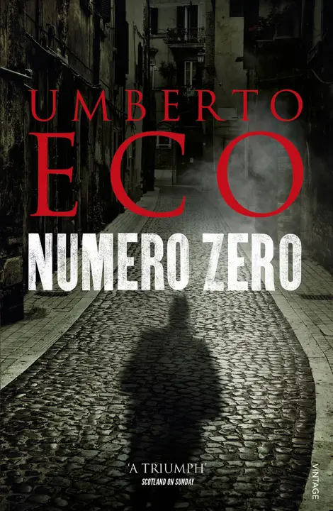 numero-zero-by-umberto-eco_69f380a9b9252 خرید و دانلود نسخه کامل کتاب صوتی انگلیسی شماره صفر، اثر اومبرتو اکو Numero Zero by Umberto Eco - تصویر 1