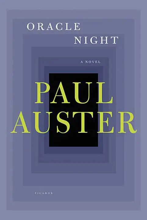 oracle-night-by-paul-auster_69f381daa0355 خرید و دانلود نسخه کامل کتاب صوتی انگلیسی شب پیشگویی، اثر پل استر Oracle Night by Paul Auster - تصویر 1
