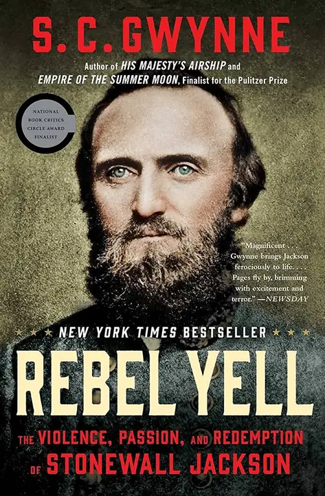 rebel-yell-the-violence-passion-and-redemption-of-stonewall-jackson-by-s-c-gwynne_6a0dd6b2ca540 خرید و دانلود نسخه کامل کتاب صوتی انگلیسی فریاد شورش، اثر اس. سی. گوین Rebel Yell: The Violence, Passion, and Redemption of Stonewall Jackson by S. C. Gwynne - تصویر 1