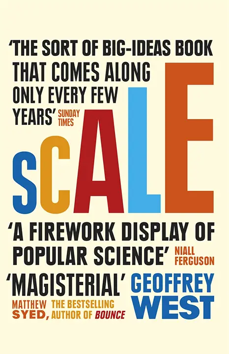 scale-the-universal-laws-of-growth-innovation-sustainability-by-geoffrey-west_69f60f188a5b5 خرید و دانلود نسخه کامل کتاب صوتی انگلیسی مقیاس، اثر جفری وست Scale: The Universal Laws of Growth, Innovation, Sustainability... by Geoffrey West - تصویر 1