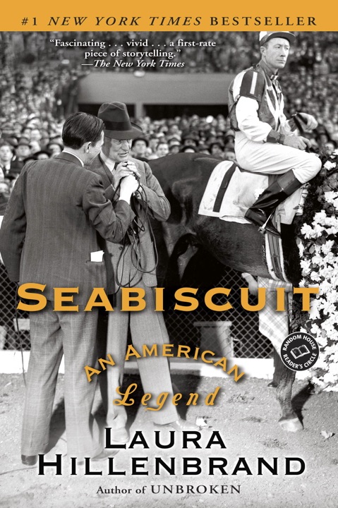 seabiscuit-an-american-legend-by-laura-hillenbrand_69f1c280c64e4 خرید و دانلود نسخه کامل کتاب صوتی انگلیسی سیبیسکیت، اثر لورا هیلنبرند Seabiscuit: An American Legend by Laura Hillenbrand - تصویر 1
