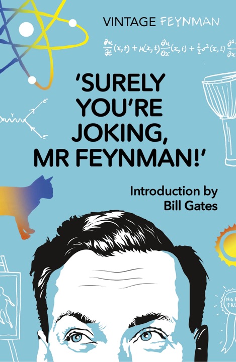 surely-youre-joking-mr-feynman-by-richard-p-feynman_69ef8f5f85df2 خرید و دانلود نسخه کامل کتاب صوتی انگلیسی حتماً شوخی میکنید آقای فاینمن!، اثر ریچارد فاینمن Surely You're Joking, Mr. Feynman! by Richard P. Feynman - تصویر 1