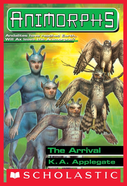 the-arrival-by-k-a-applegate_6a075e35622b0 خرید و دانلود نسخه کامل کتاب صوتی انگلیسی ورود، اثر کی. ای. اپلگیت (از مجموعهی آنیمورفها) The Arrival by K. A. Applegate - تصویر 1