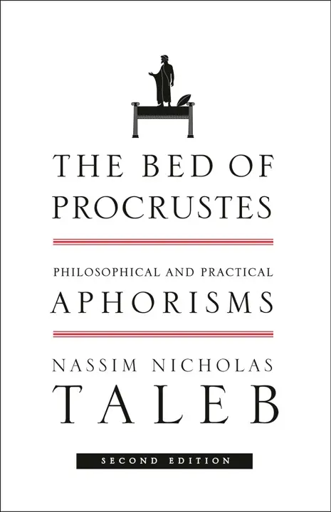 the-bed-of-procrustes-by-nassim-nicholas-taleb_6a159cc4b5cd3 خرید و دانلود نسخه کامل کتاب صوتی انگلیسی تخت پروکروستس، اثر نسیم نیکلاس طالب (از مجموعهی اینسرتو) The Bed of Procrustes by Nassim Nicholas Taleb - تصویر 1
