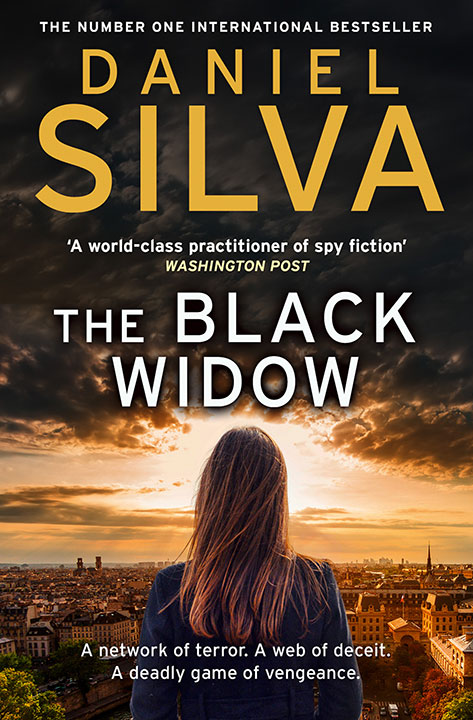 the-black-widow-by-daniel-silva_69ee326b1b138 خرید و دانلود نسخه کامل کتاب صوتی انگلیسی بیوه سیاه، اثر دانیل سیلوا (از مجموعهی گابریل آلن) The Black Widow by Daniel Silva - تصویر 1
