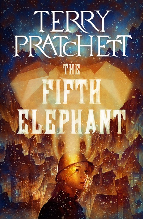 the-fifth-elephant-by-terry-pratchett_69eef2caa06b7 خرید و دانلود نسخه کامل کتاب صوتی انگلیسی فیل پنجم، اثر تری پرچت (از مجموعهی دیسکورلد, نگهبانان شهر) The Fifth Elephant by Terry Pratchett - تصویر 1