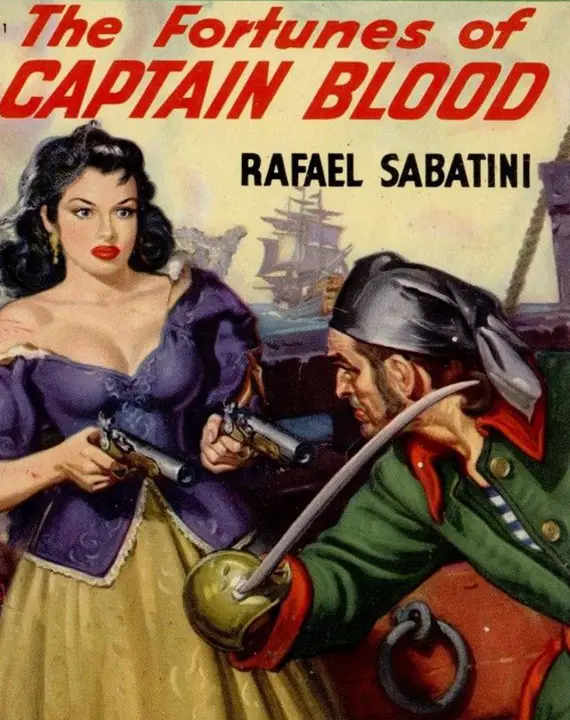 the-fortunes-of-captain-blood-by-rafael-sabatini_69f9b529bae66 خرید و دانلود نسخه کامل کتاب صوتی انگلیسی سرنوشتهای کاپیتان بلاد، اثر رافائل ساباتینی (از مجموعهی کاپیتان بلاد) The Fortunes of Captain Blood by Rafael Sabatini - تصویر 1