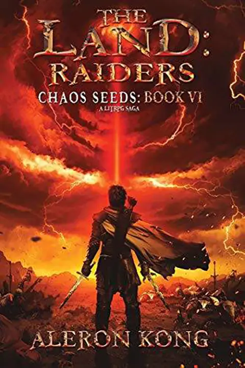 the-land-raiders-by-aleron-kong_69ebbb574ce51 خرید و دانلود نسخه کامل کتاب صوتی انگلیسی لند: مهاجمان، اثر آلرون کونگ (از مجموعهی دانههای آشوب) The Land: Raiders by Aleron Kong - تصویر 1