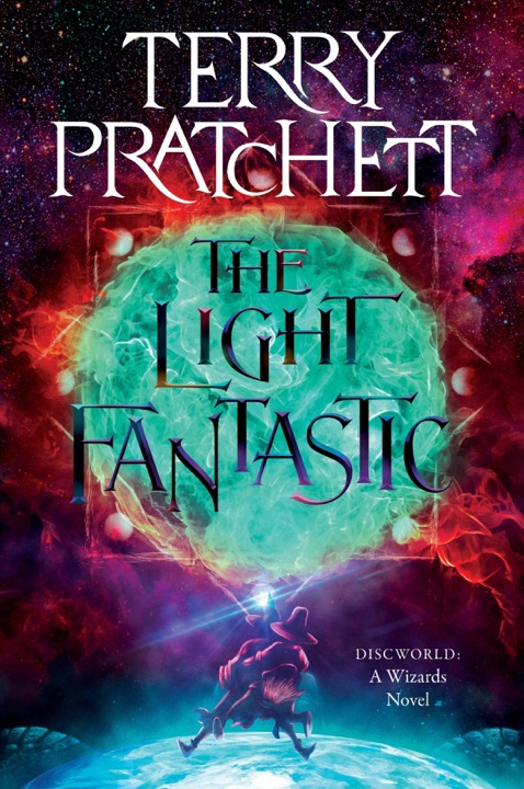 the-light-fantastic-by-terry-pratchett_6a0775c5d950c خرید و دانلود نسخه کامل کتاب صوتی انگلیسی نور شگفتانگیز، اثر تری پرچت (از مجموعهی دیسکورلد, رینسویند) The Light Fantastic by Terry Pratchett - تصویر 1
