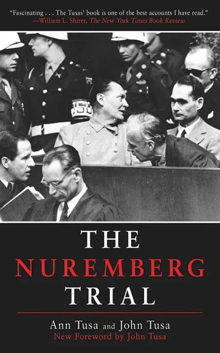 the-nuremberg-trial-by-ann-tusa-john-tusa_6a1137af7a112 خرید و دانلود نسخه کامل کتاب صوتی انگلیسی دادگاه نورنبرگ، اثر آن توسا، جان توسا The Nuremberg Trial by Ann Tusa, John Tusa - تصویر 1