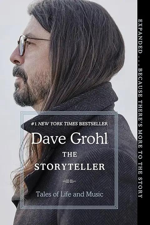 the-storyteller-tales-of-life-and-music-by-dave-grohl_6a19b0dc7231a خرید و دانلود نسخه کامل کتاب صوتی انگلیسی قصهگو، اثر دیو گرول The Storyteller: Tales of Life and Music by Dave Grohl - تصویر 1