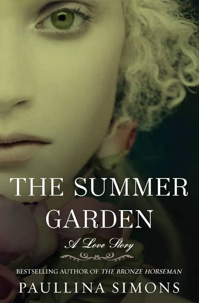 the-summer-garden-by-paullina-simons_69fc49b84318b خرید و دانلود نسخه کامل کتاب صوتی انگلیسی باغ تابستانی، اثر پائولینا سایمونز (از مجموعهی سوارکار مفرغی) The Summer Garden by Paullina Simons - تصویر 1