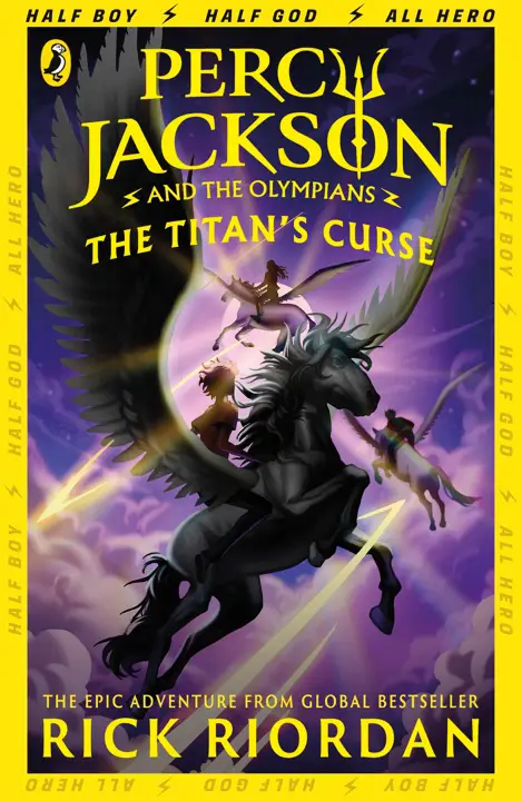 the-titans-curse-by-rick-riordan_69ece6397ae0c خرید و دانلود نسخه کامل کتاب صوتی انگلیسی نفرین تیتان، اثر ریک ریوردن (از مجموعهی پرسی جکسون) The Titan's Curse by Rick Riordan - تصویر 1