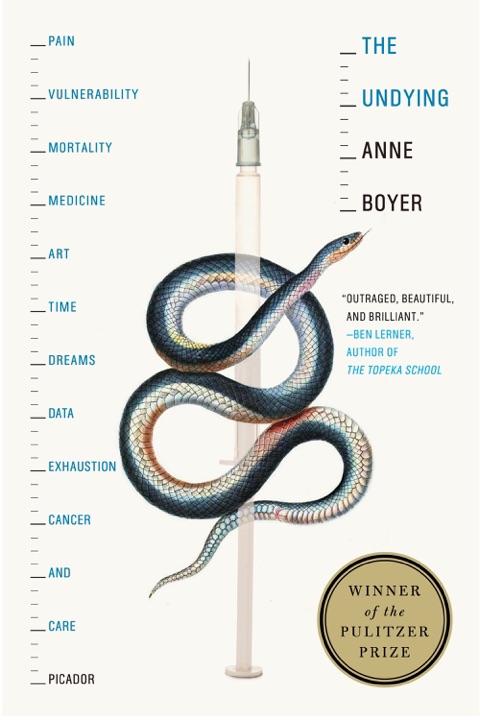 the-undying-pain-vulnerability-mortality-medicine-art-time-dreams-data-exhaustion-cancer-and-care-by-anne-boyer_6a061745e8a97 خرید و دانلود نسخه کامل کتاب صوتی انگلیسی نامیرا: درد، آسیبپذیری، فناپذیری، ...، اثر ان بویر The Undying: Pain, Vulnerability, Mortality, Medicine, Art, Time, Dreams, Data, Exhaustion, Cancer, and Care by Anne Boyer - تصویر 1