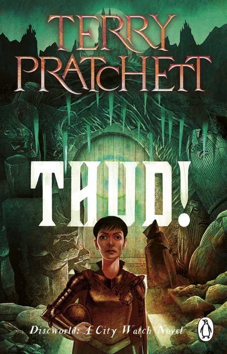 thud-by-terry-pratchett_69ed1a4f68b25 خرید و دانلود نسخه کامل کتاب صوتی انگلیسی تاد!، اثر تری پرچت (از مجموعهی دیسکورلد, نگهبانان شهر) Thud! by Terry Pratchett - تصویر 1