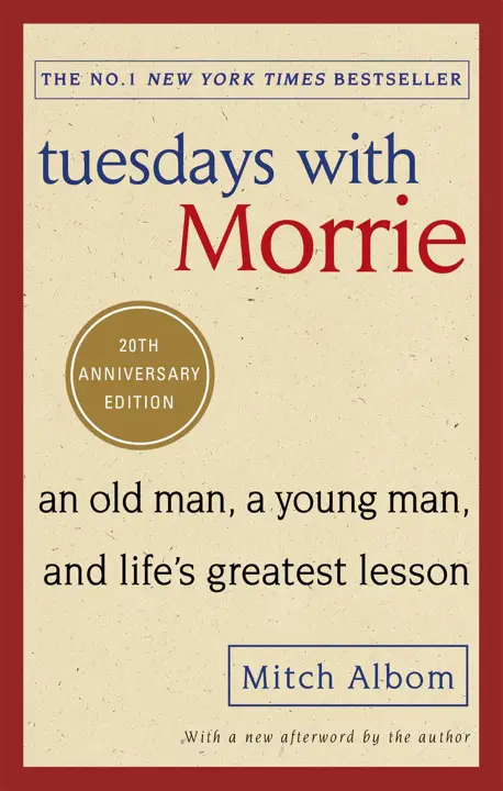 tuesdays-with-morrie-by-mitch-albom_69f216e54a3b0 خرید و دانلود نسخه کامل کتاب صوتی انگلیسی سهشنبهها با موری، اثر میچ آلبوم Tuesdays with Morrie by Mitch Albom - تصویر 1