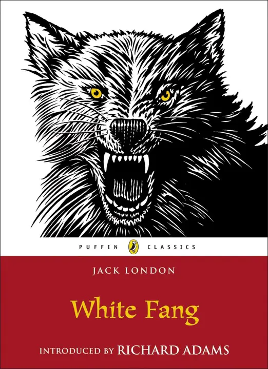 white-fang-by-jack-london_69f8eeee308bb خرید و دانلود نسخه کامل کتاب صوتی انگلیسی سپید دندان، اثر جک لندن White Fang by Jack London - تصویر 1