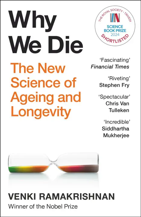 why-we-die-by-venki-ramakrishnan_6a169608bbbc4 خرید و دانلود نسخه کامل کتاب صوتی انگلیسی چرا میمیریم، اثر ونکی راماکریشنان Why We Die by Venki Ramakrishnan - تصویر 1