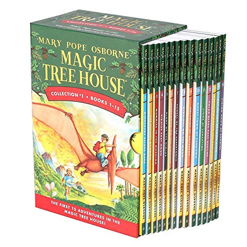 51-KgbBWhSL خرید و دانلود نسخه کامل کتاب Magic Tree House Boxed Set, Books 1-15
