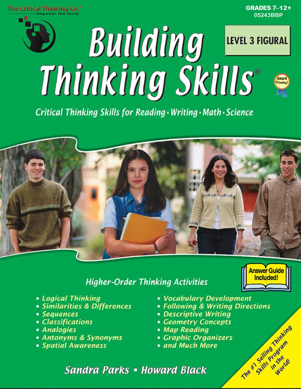 71QqFc8bmIL._SL1294_ خرید و دانلود نسخه کامل کتاب Building Thinking Skills Level 3 Figural Workbook - Critical Thinking Skills for Reading, Writing, Math, & Science (Grades 7-12)
