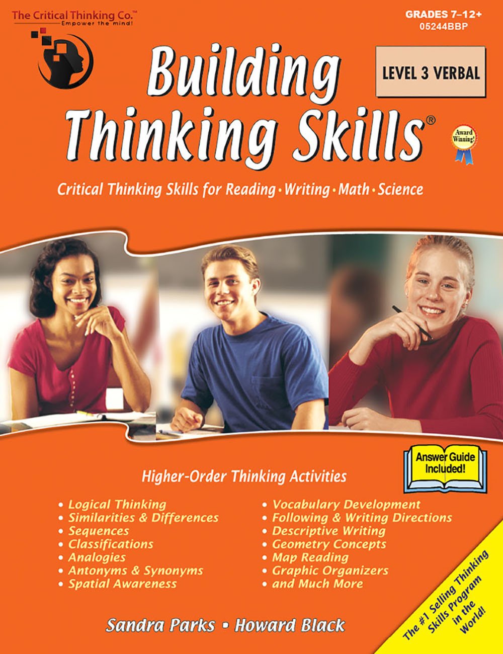 71r84o71NwL._SL1300_ خرید و دانلود نسخه کامل کتاب The Critical Thinking Building Thinking Skills Level 3 Verbal School Workbook