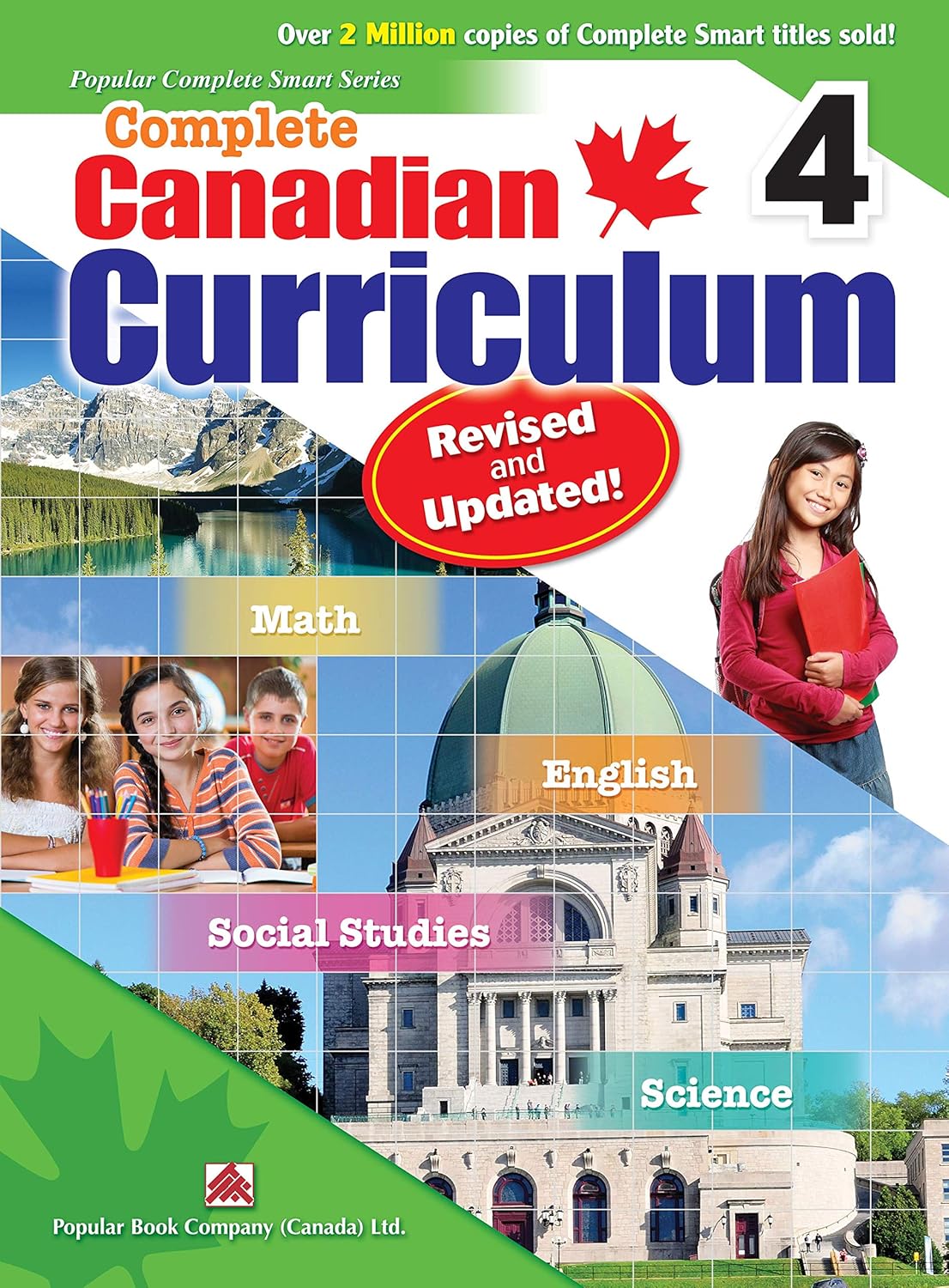 91JoUT13qxL._SL1500_ خرید و دانلود نسخه کامل کتاب Complete Canadian Curriculum 4 (Revised & Updated): A Grade 4 integrated workbook covering Math, English, Social Studies, and Science - PDF