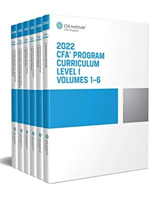 خرید و دانلود نسخه کامل کتاب 2022 CFA Program Curriculum Level I Box Set volume 1-6 (CFA Curriculum 2022) - Pdf