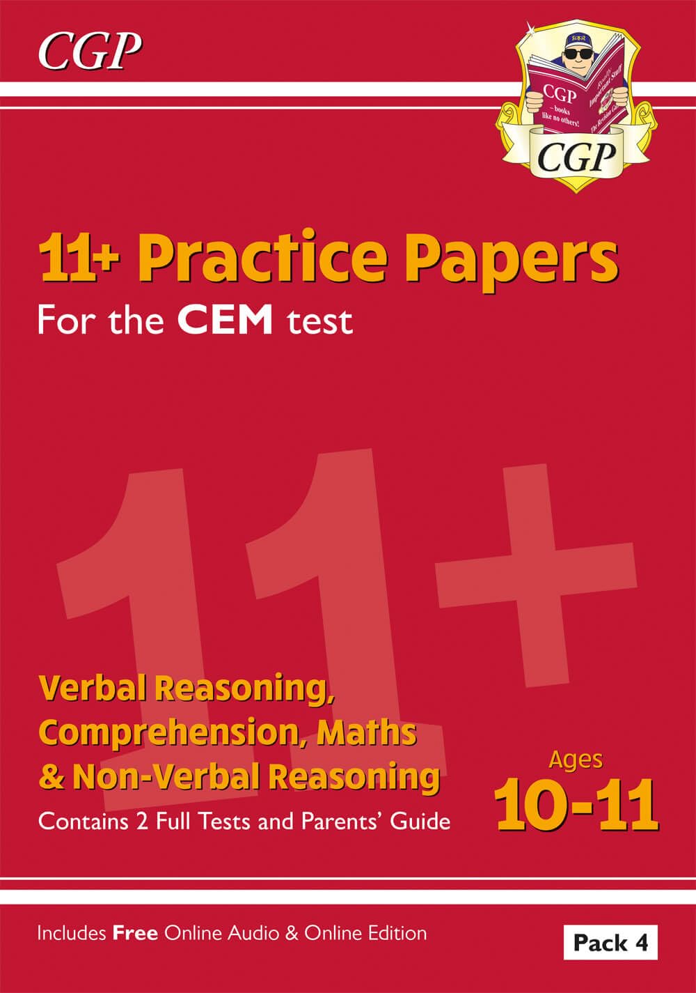 61tpaVdxjcL._SL1425_ خرید و دانلود نسخه کامل کتاب New 11+ CEM Practice Papers: Ages 10-11 - Pack 4: for the 2026 tests (CGP 11+ CEM)