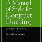 خرید و دانلود نسخه کامل کتاب A Manual of Style for Contract Drafting, Fourth Edition