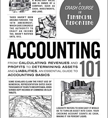 خرید و دانلود نسخه کامل کتاب Accounting 101: From Calculating Revenues and Profits to Determining Assets and Liabilities, an Essential Guide to Accounting Basics (Adams 101) Kindle Edition