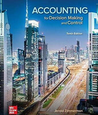 خرید و دانلود نسخه کامل کتاب Accounting for Decision Making and Control