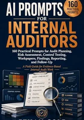 خرید و دانلود نسخه کامل کتاب AI Prompts for Internal Auditors: 160 Practical Prompts for Audit Planning, Risk Assessment, Control Testing, Workpapers, Findings, Reporting, and Follow-Up (AI Prompts Professional Series)