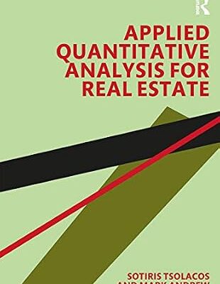 خرید و دانلود نسخه کامل کتاب Applied Quantitative Analysis for Real Estate