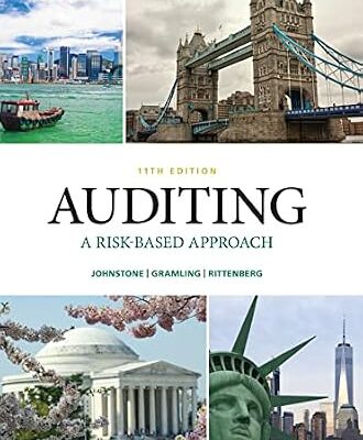 خرید و دانلود نسخه کامل کتاب Auditing: A Risk Based-Approach