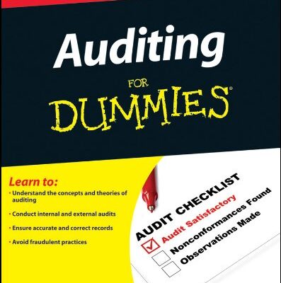 خرید و دانلود نسخه کامل کتاب Auditing For Dummies 1st Edition