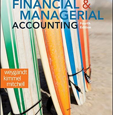 خرید و دانلود نسخه کامل کتاب Financial and Managerial Accounting, 4th Edition