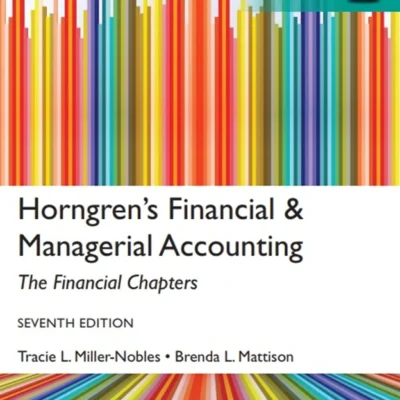 خرید و دانلود نسخه کامل کتاب 
Horngren's Financial & Managerial Accounting: The financial Chapters