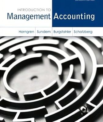 خرید و دانلود نسخه کامل کتاب Introduction to Management Accounting