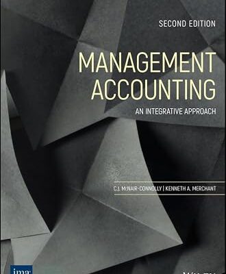 خرید و دانلود نسخه کامل کتاب Management Accounting: An Integrative Approach
