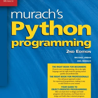 خرید و دانلود نسخه کامل کتاب 
Murach's Python Programming 2nd Edition