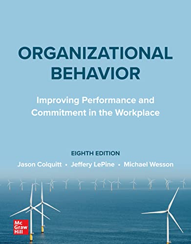 خرید و دانلود نسخه کامل کتاب Organizational Behavior: Improving Performance and Commitment in the Workplace 8th Edition_6a64c1c70f306.jpeg خرید و دانلود نسخه کامل کتاب Organizational Behavior: Improving Performance and Commitment in the Workplace 8th Edition
