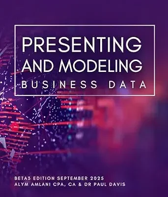 خرید و دانلود نسخه کامل کتاب PRESENTING AND MODELING BUSINESS DATA