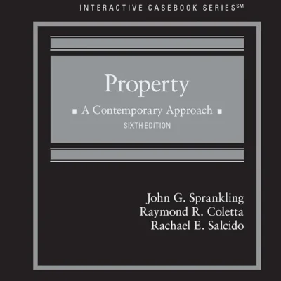 خرید و دانلود نسخه کامل کتاب 
Property A Contemporary Approach 6th Edition