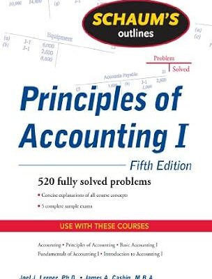 خرید و دانلود نسخه کامل کتاب Schaum’s Outline of Principles of Accounting I, Fifth Edition (Schaum’s Outlines)