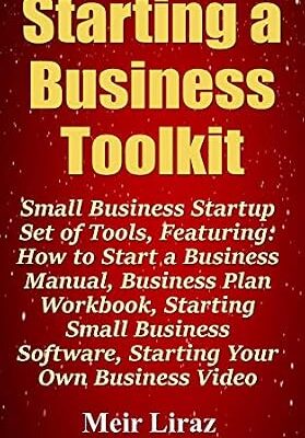 خرید و دانلود نسخه کامل کتاب Starting a Business Toolkit: Small Business Startup Set of Tools, Featuring How to Start a Business Manual, Business Plan Workbook, Starting Small Business Software, Starting Your Own Business Video