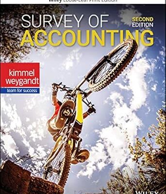 خرید و دانلود نسخه کامل کتاب Survey of Accounting, 2nd Edition