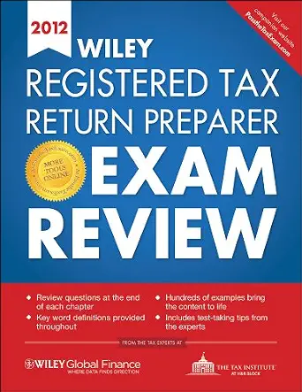 خرید و دانلود نسخه کامل کتاب Wiley Registered Tax Return Preparer Exam Review 2012_6a664537701ee.webp خرید و دانلود نسخه کامل کتاب Wiley Registered Tax Return Preparer Exam Review 2012