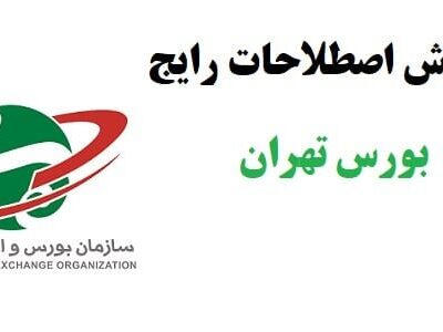 خرید و دانلود نسخه کامل آموزش اصطلاحات رایج در سایت tsetmc (بورس تهران)