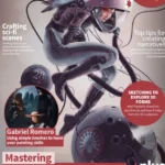 خرید و دانلود نسخه کامل 24 مجله گرافیکی هنر دیجیتال . 2d artist magazine